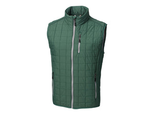 Cutter & Buck Men's Rainier Eco Full-Zip Vest